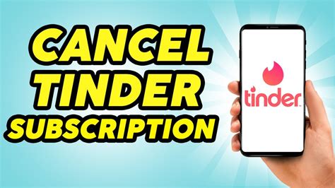 How to Cancel Tinder Subscription (on iOS and Android)